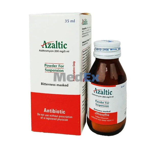 Azaltic 200 mg/5 ml Packaging