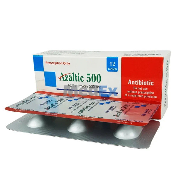 Azaltic 500 mg Packaging