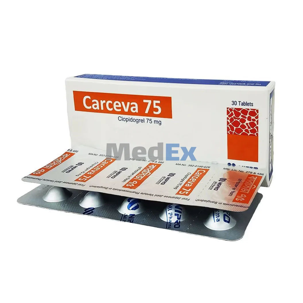 Carceva 75 mg Packaging