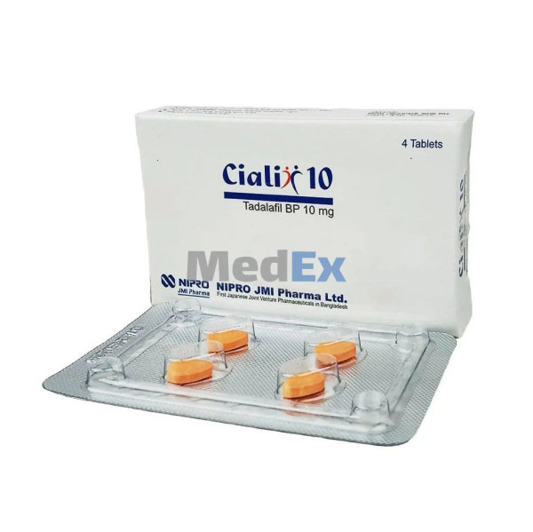 Cialix 10 mg Packaging