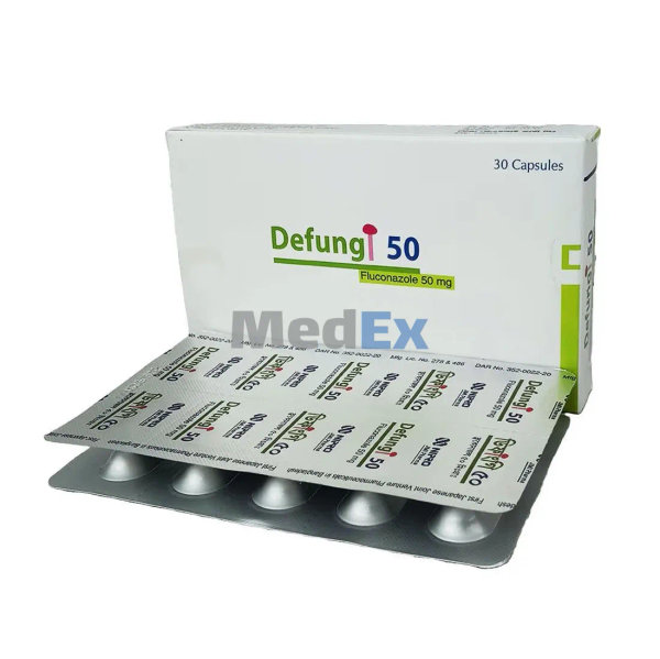 Defungi 50 mg Packaging