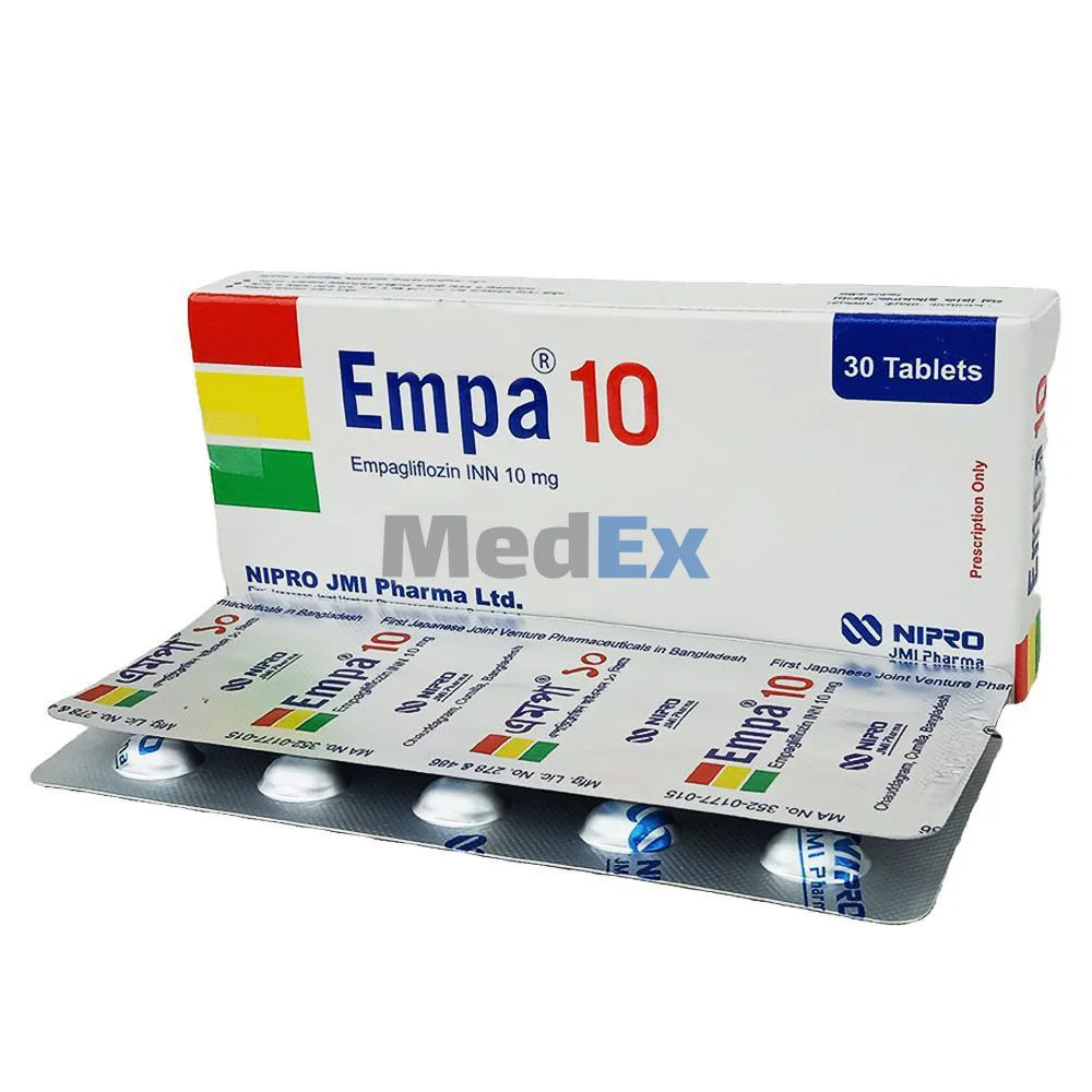 Empa 10 mg Packaging