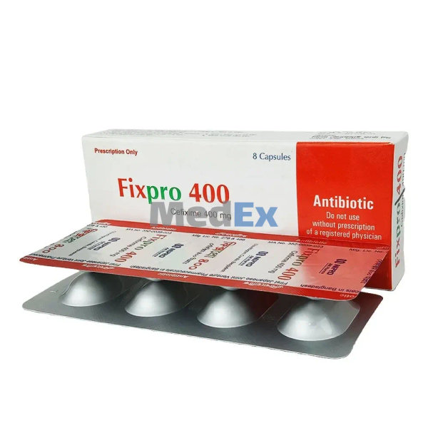 Fixpro 400 mg Packaging