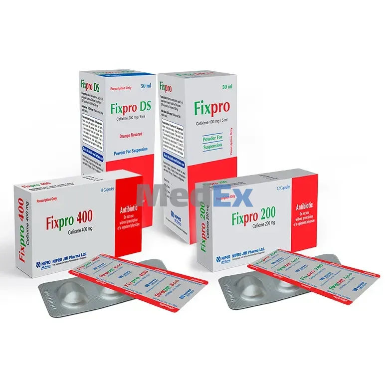 Fixpro DS 200 mg/5 ml Packaging