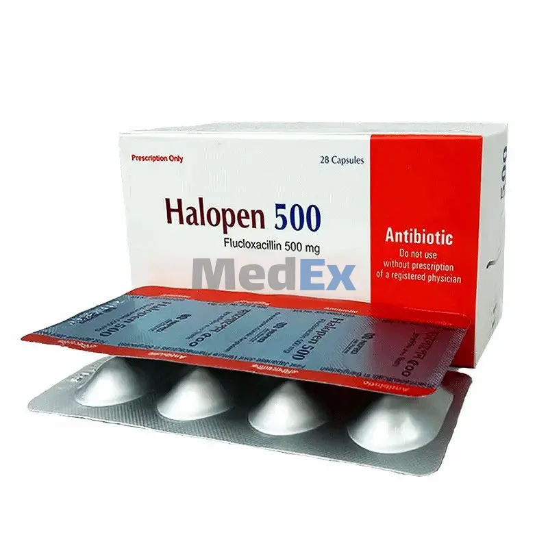Halopen 500 mg Packaging