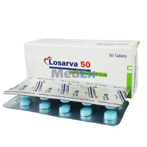 Losarva 50 mg Packaging