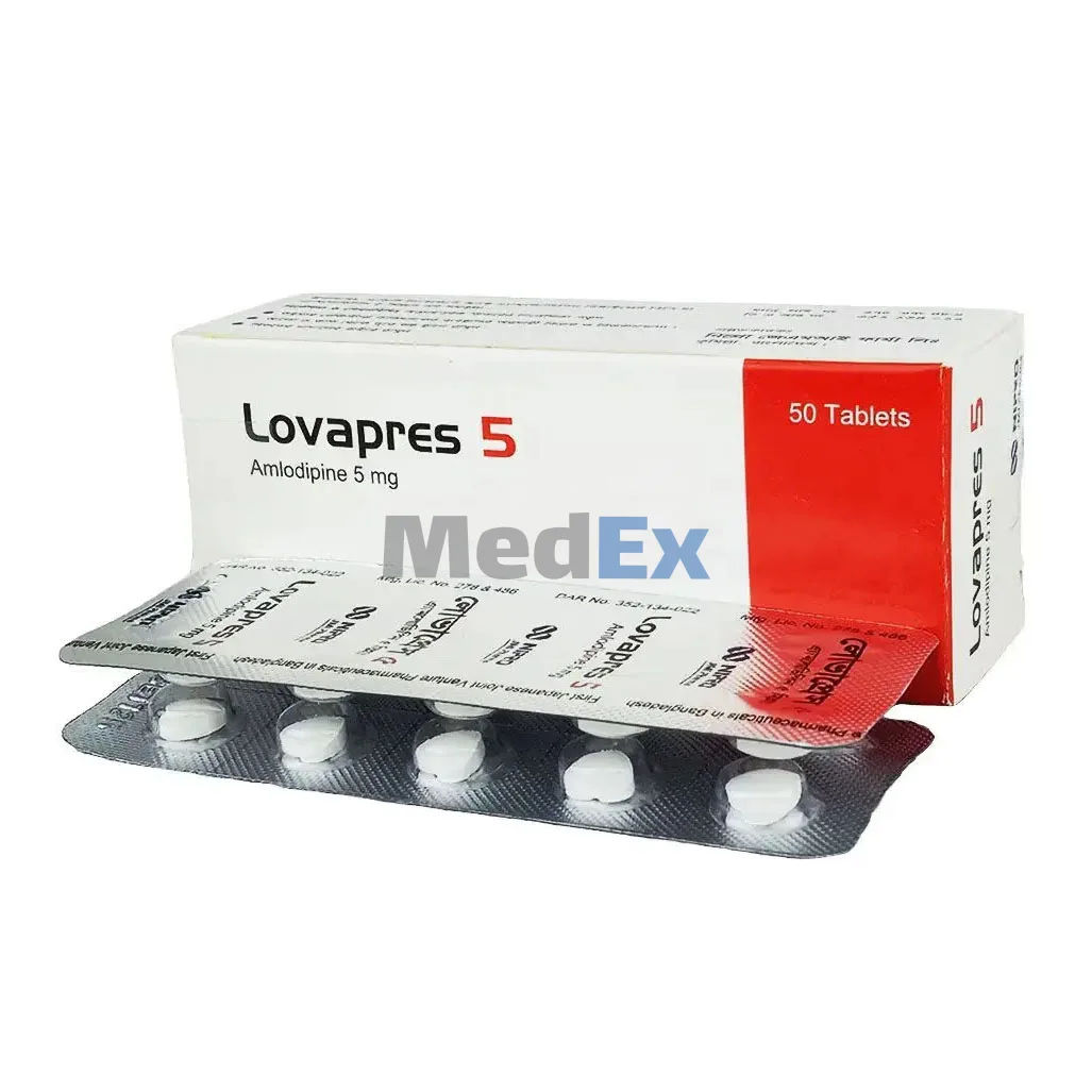Lovapres 5 mg Packaging