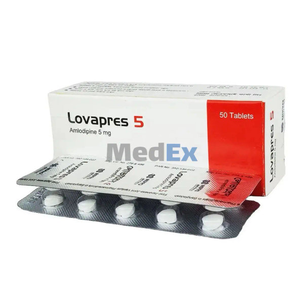Lovapres 5 mg Packaging