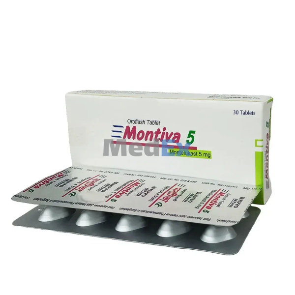 Montiva 5 mg Packaging