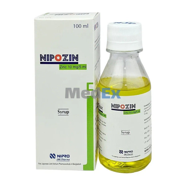 Nipozin 10 mg/5 ml Packaging