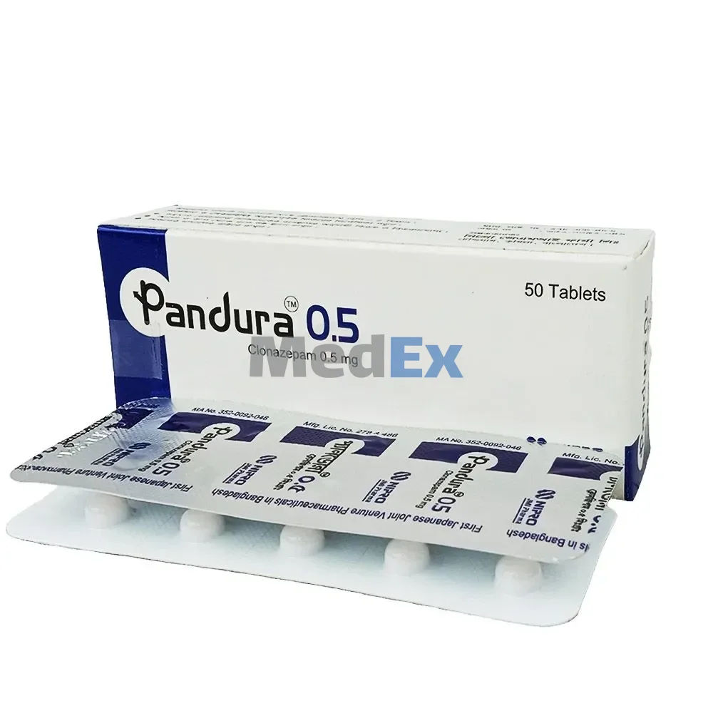 Pandura 0.5 mg Packaging