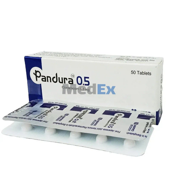 Pandura 0.5 mg Packaging