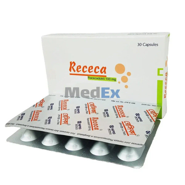 Receca 100 mg Packaging