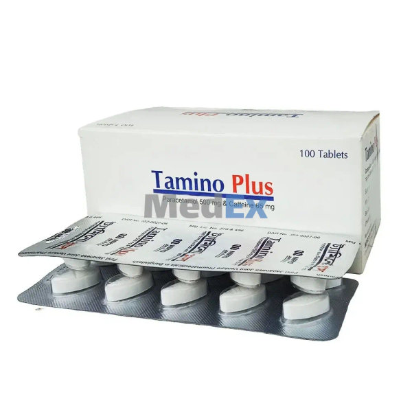 Tamino Plus 500 mg+65 mg Packaging