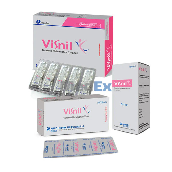 Visnil 10 mg/5 ml Packaging