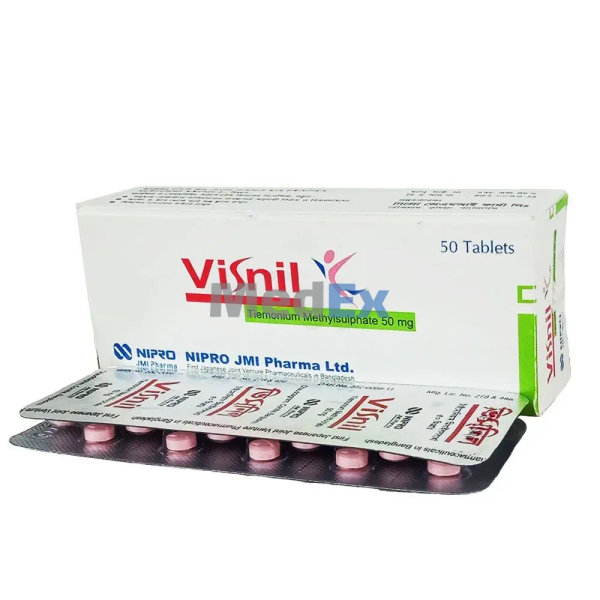 Visnil 50 mg Packaging