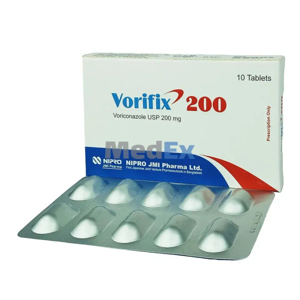Vorifix 200 mg Packaging