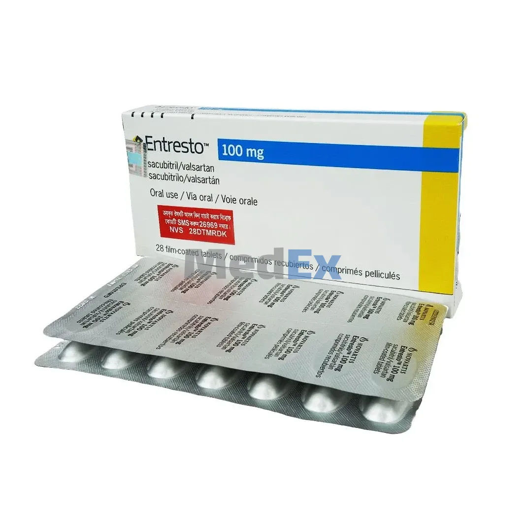 Entresto 49 mg+51 mg Packaging