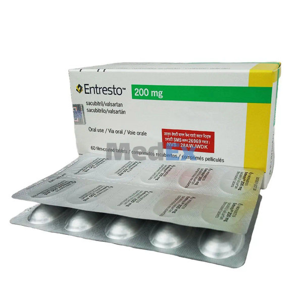 Entresto 97 mg+103 mg Packaging