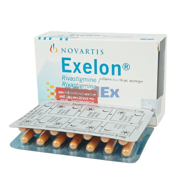 Exelon 3 mg Packaging