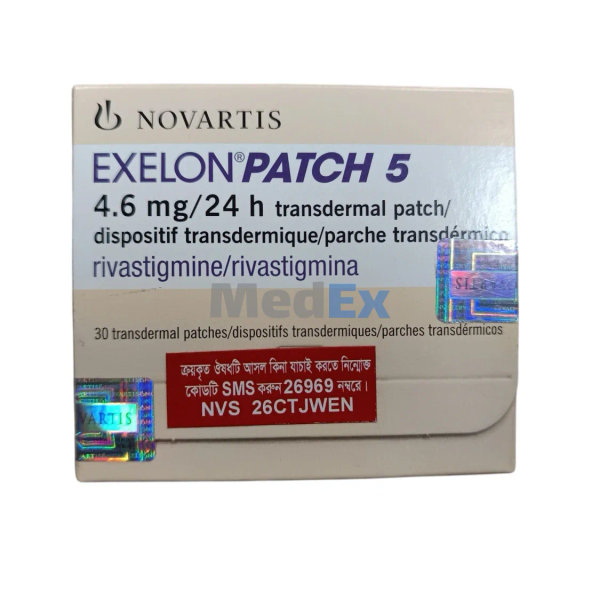Exelon Patch 5 4.6 mg/24 hr Packaging