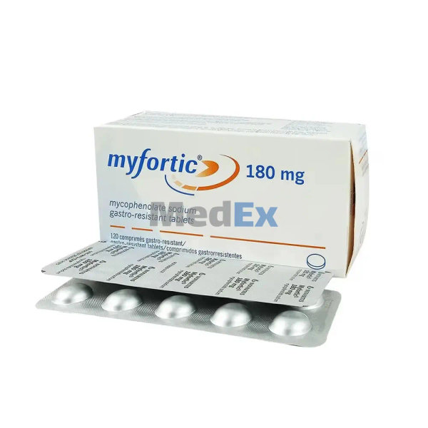 Myfortic 180 mg Packaging