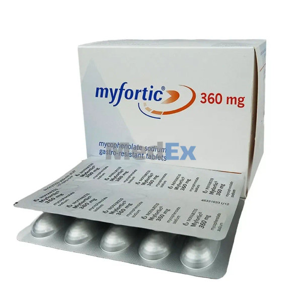 Myfortic 360 mg Packaging