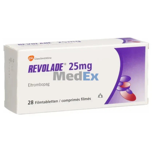 Revolade 25 mg Packaging