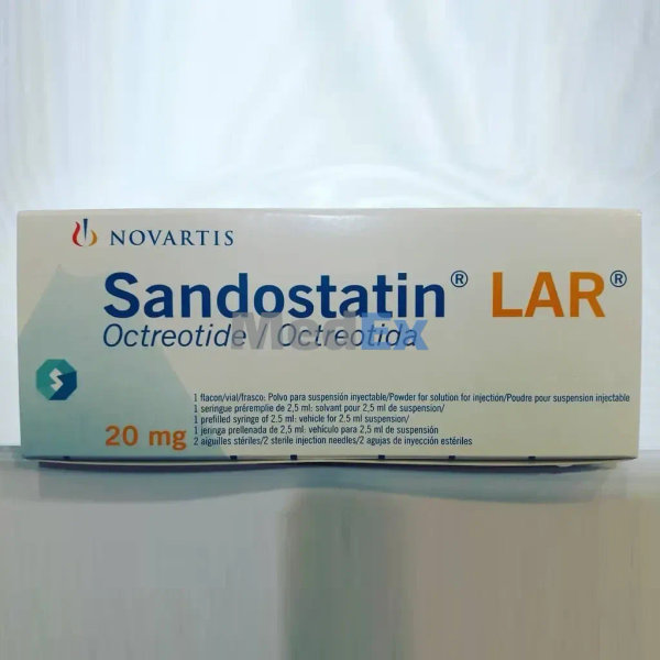 Sandostatin LAR 20 mg/vial Packaging