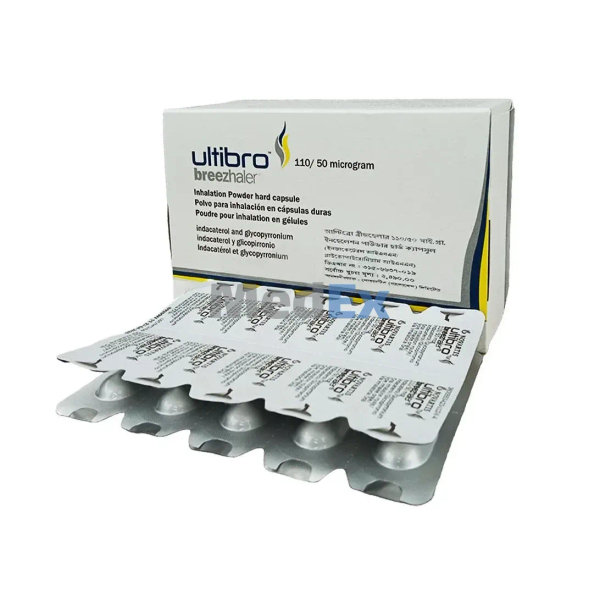 Ultibro 110 mcg+50 mcg Packaging