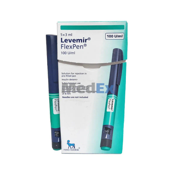 Levemir Flexpen 100 IU/ml Packaging