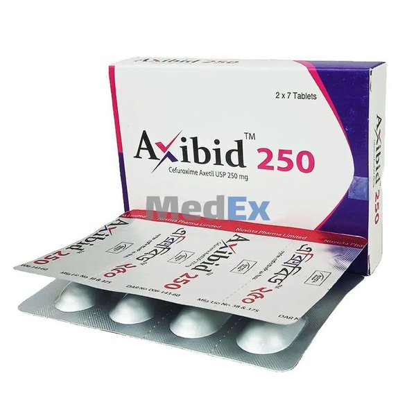 Axibid 250 mg Packaging