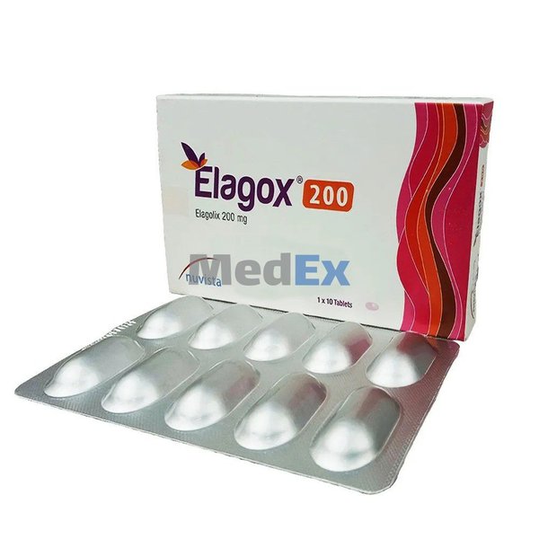 Elagox 200 mg Packaging