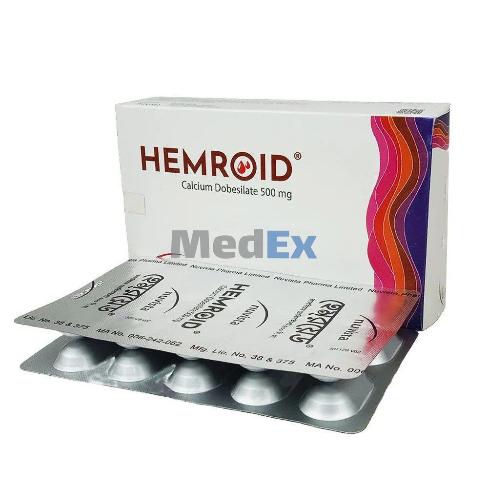 Hemroid 500 mg Packaging