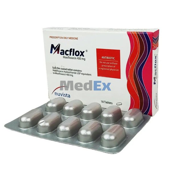 Macflox 400 mg Packaging