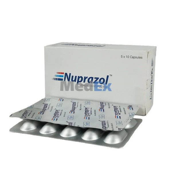 Nuprazol 20 mg Packaging