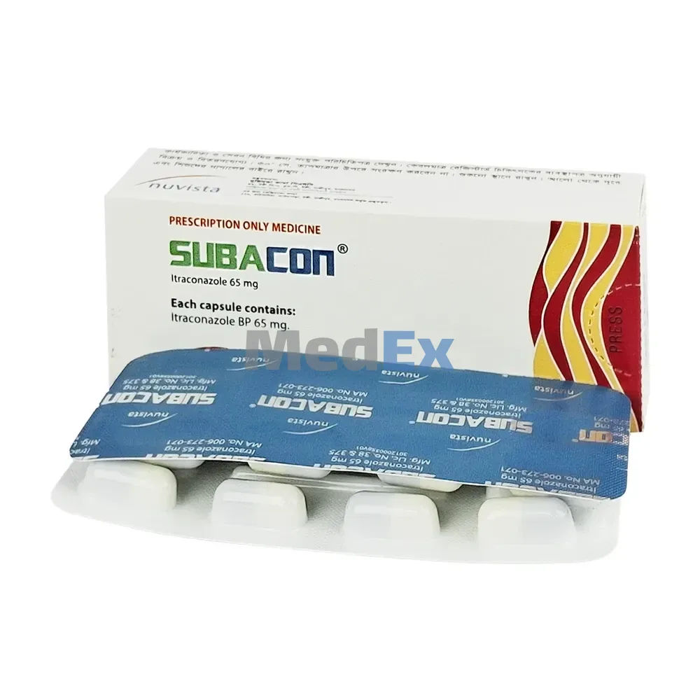 Subacon 65 mg Packaging
