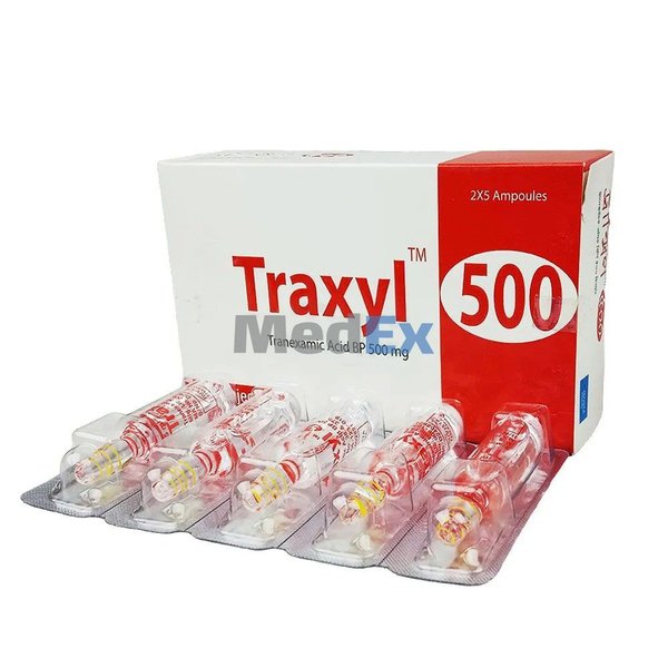 Traxyl 500 mg/5 ml Packaging