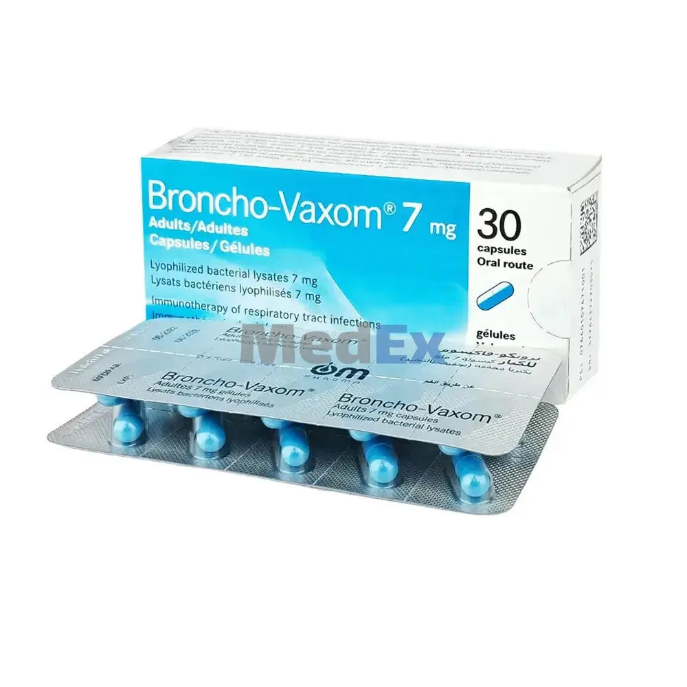 Broncho-Vaxom 7 mg Packaging