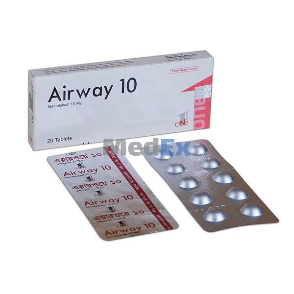 Airway 10 mg Packaging