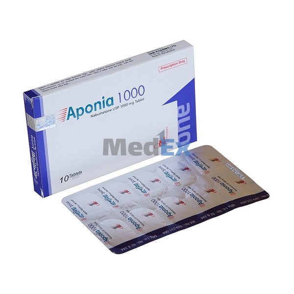 Aponia 1000 mg Packaging