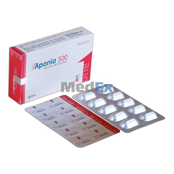 Aponia 500 mg Packaging