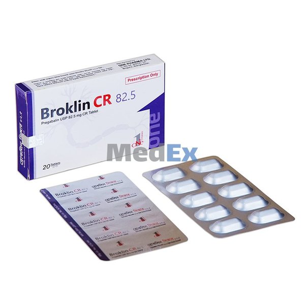 Broklin CR 82.5 mg Packaging