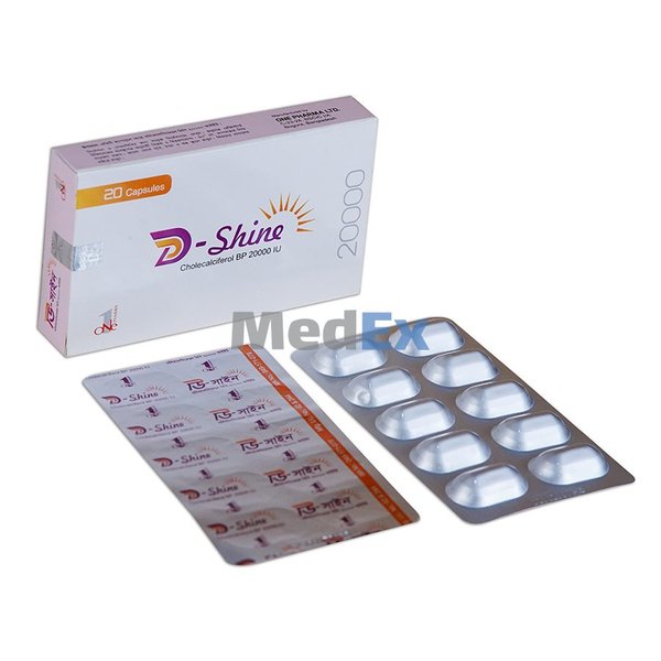 D-Shine 20000 IU Packaging