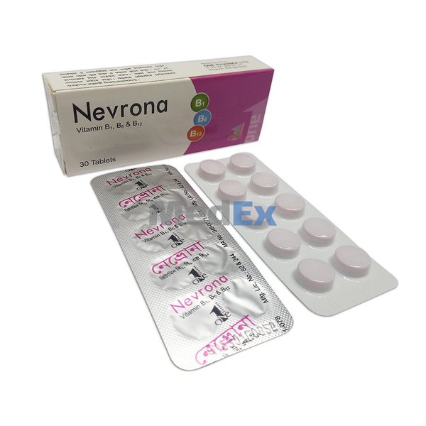 Nevrona 100 mg+200 mg+200 mcg Packaging