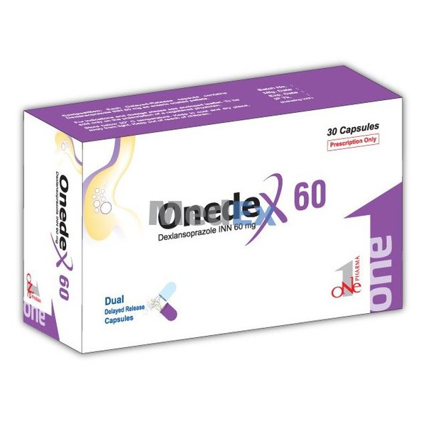 Onedex 60 mg Packaging