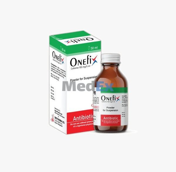 Onefix 100 mg/5 ml Packaging