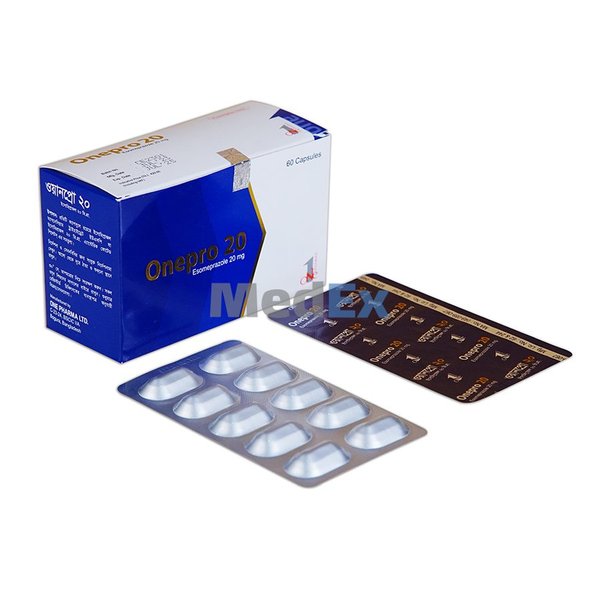 Onepro 20 mg Packaging