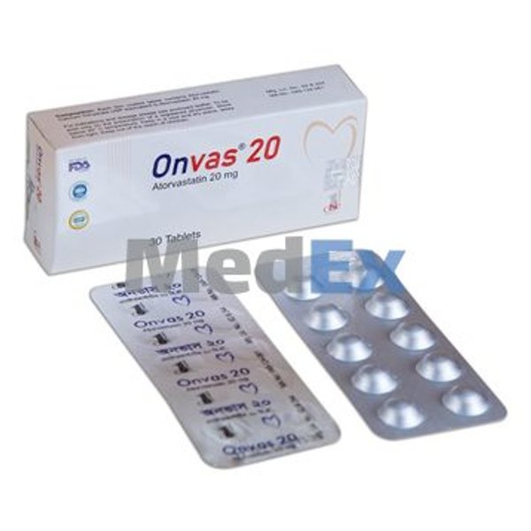 Onvas 20 mg Packaging