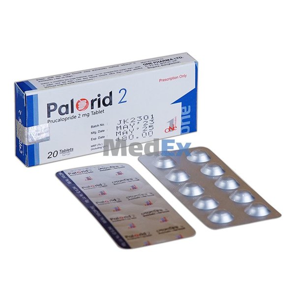 Palorid 2 mg Packaging